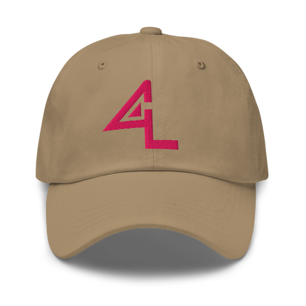 4L Dad Hat - Pink Edition